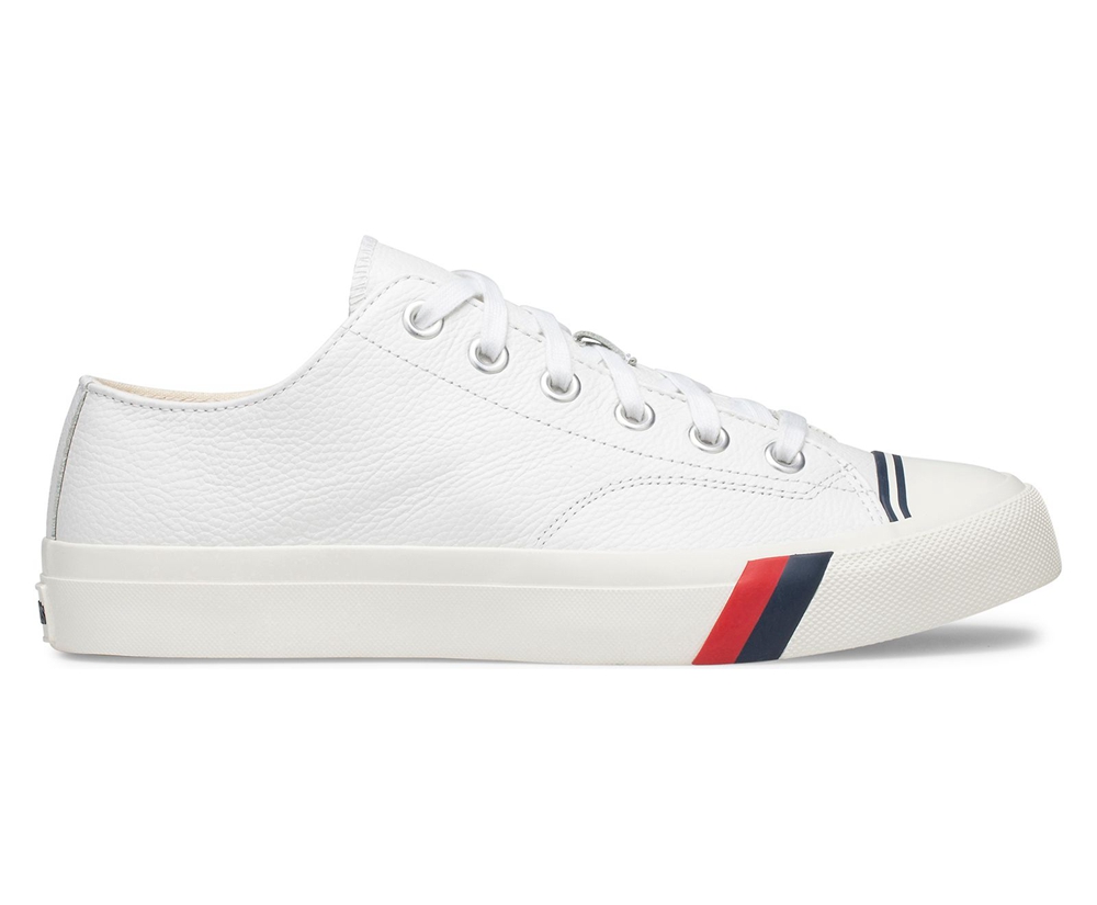 Tenis Keds Mujer Blancos - Royal Lo Classic Cuero - 1924-MVBLG